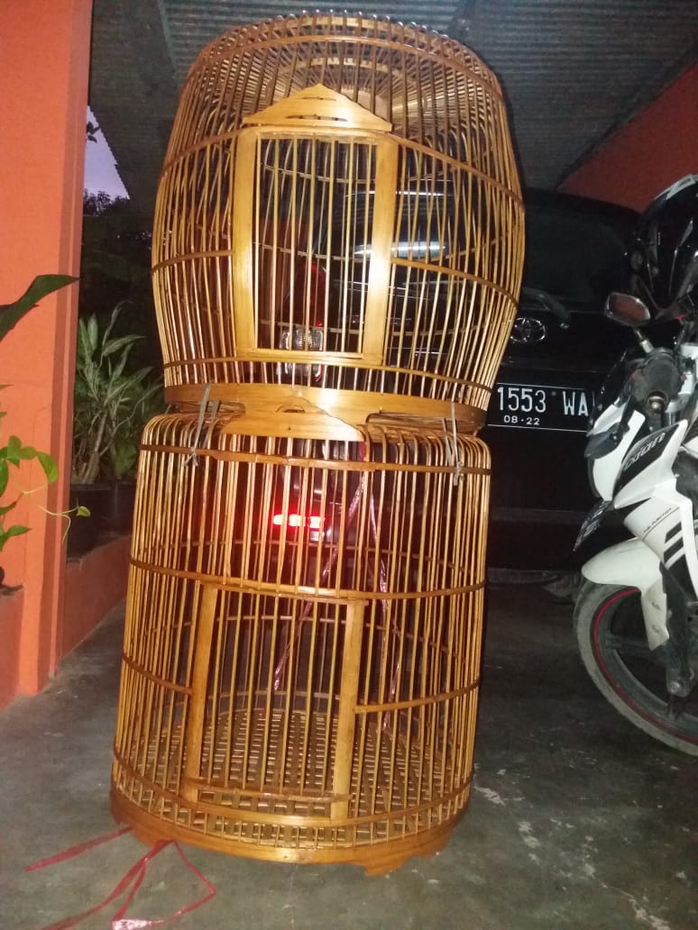 Kandang Ayam Hias Knock Down Polos - Gambar 4