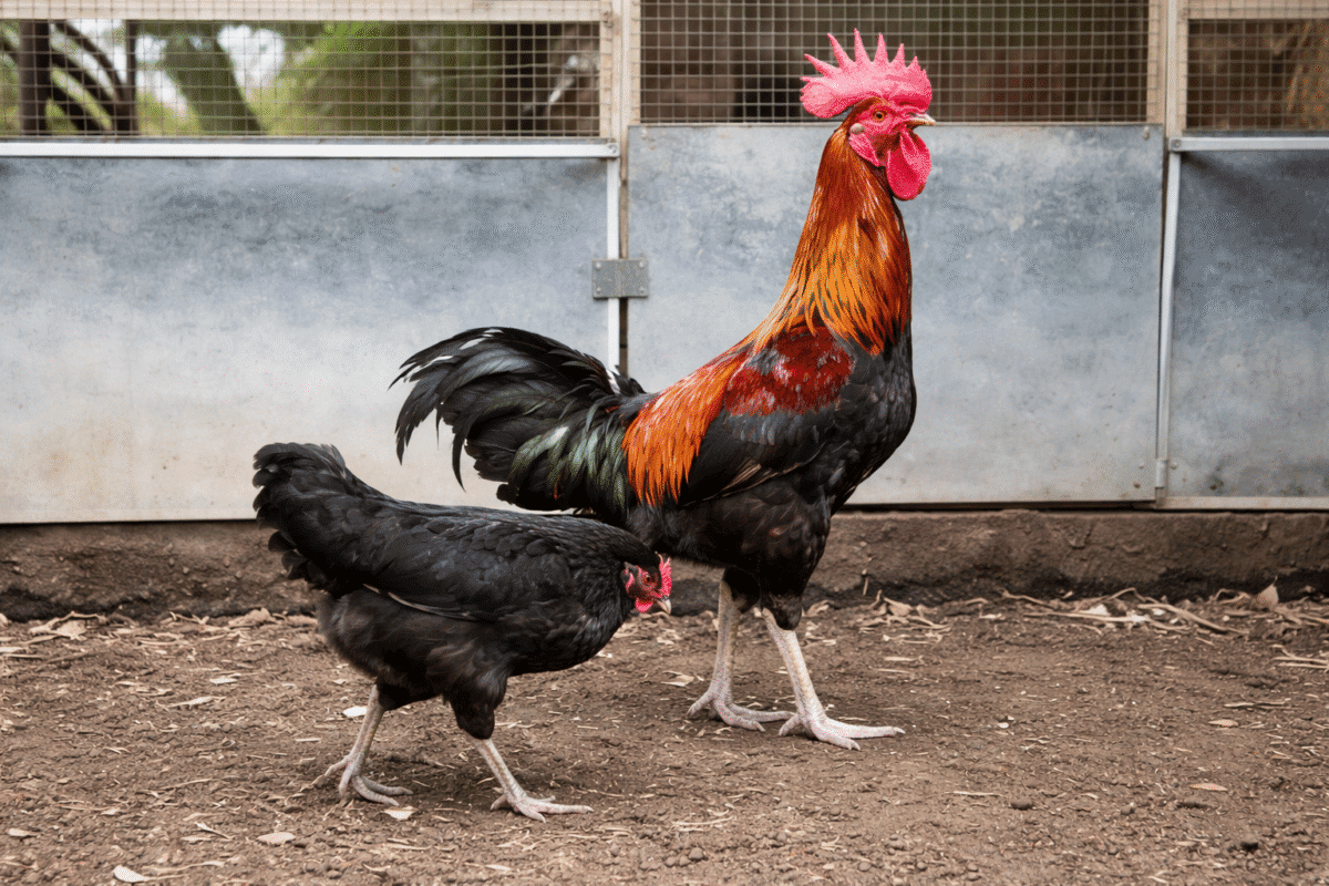 Ayam pelung berkualitas ditandai postur besar dan kokok panjang yang lantang serta merdu