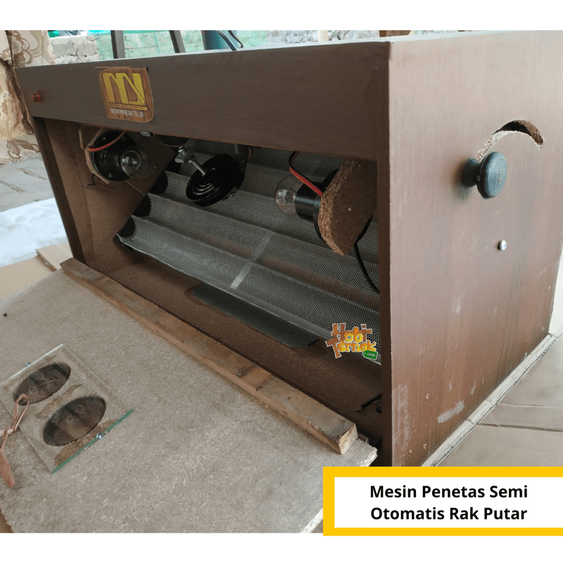 Mesin penetas semi otomatis