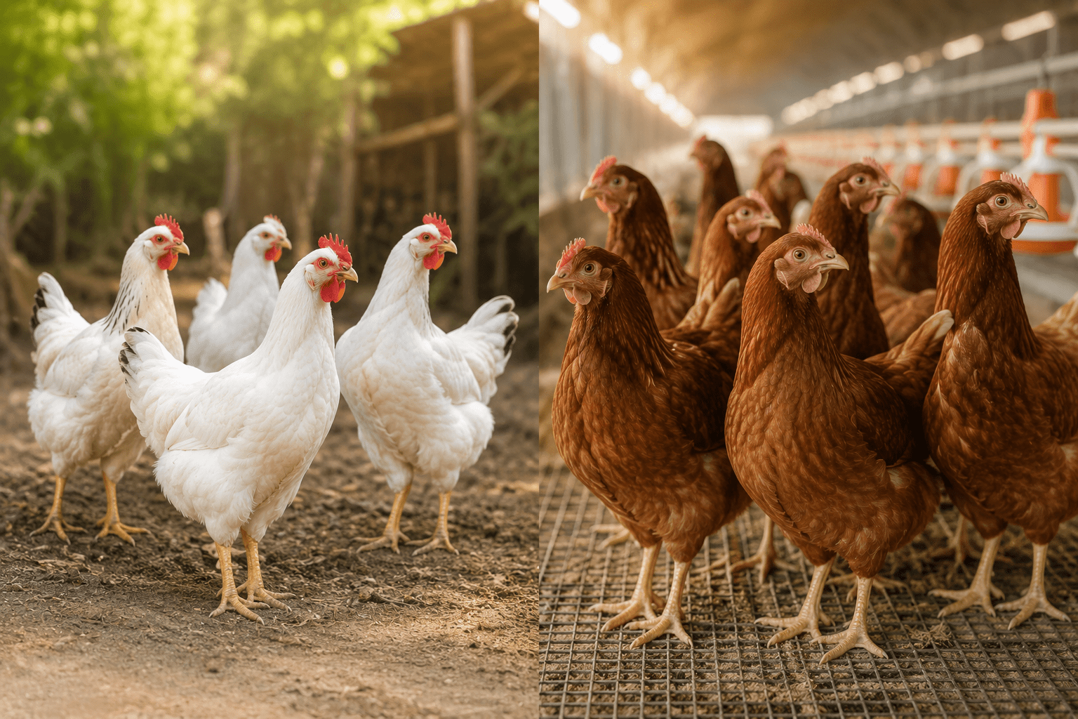 Ayam KUB VS Ayam Petelur